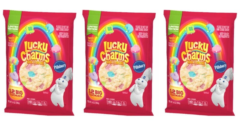 You Can Now Get Pillsbury Cookies Stuffed with Lucky Charms Marshmallows