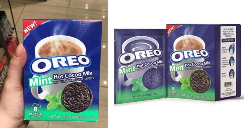 Oreo’s Mint Hot Chocolate Mix is Like a Party in Your Mouth