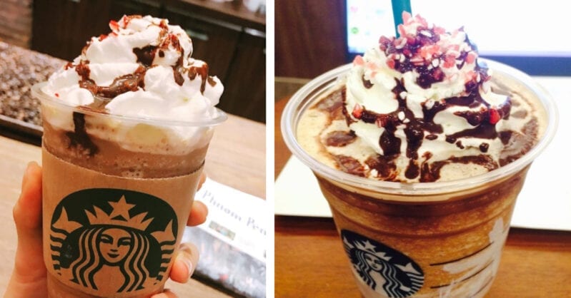 Here Is How To Order A Peppermint Bark Frappuccino Off The Starbucks Secret Menu