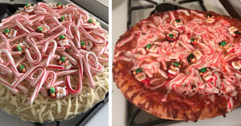 This Guy Made A Peppermint Pizza and The Internet Can’t Handle It