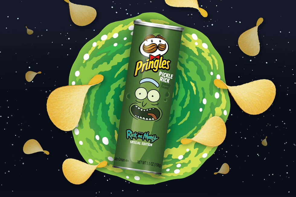 Pringles is Releasing A ‘Pickle Rick’ Flavor From ‘Rick and Morty’ and I Need It