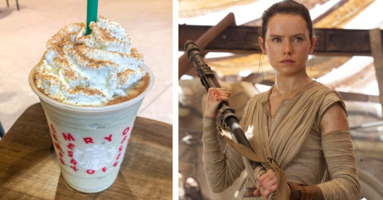 You Can Get A Rey Frappuccino at Starbucks Just In Time for Star Wars: The Rise of Skywalker