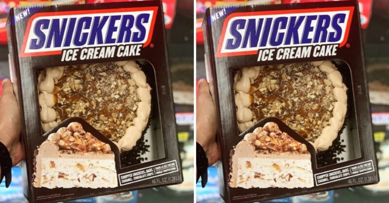 Walmart Has Snickers Ice Cream Cakes And They Are So Good