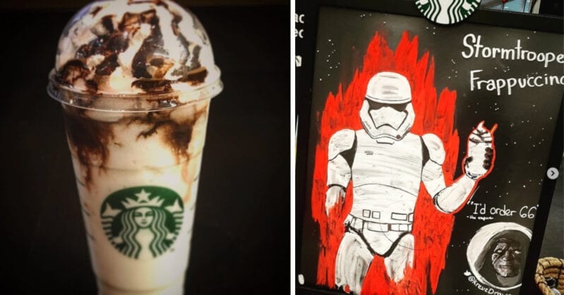Here Is How To Order The Stormtrooper Frappuccino Off The Starbucks Secret Menu
