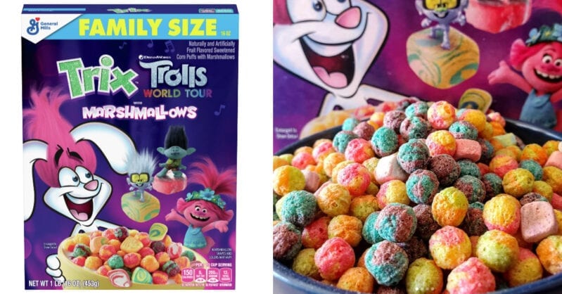 Trix Trolls Cereal Is Here Complete With Swirled Marshmallows