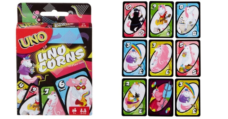 This Uno Game Is All About Unicorns For The Unicorn Lover In Your Life