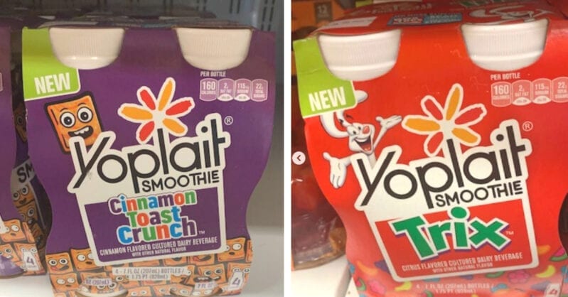 You Can Get Yoplait Cinnamon Toast Crunch and Trix Smoothies For The Perfect Drinkable Breakfast