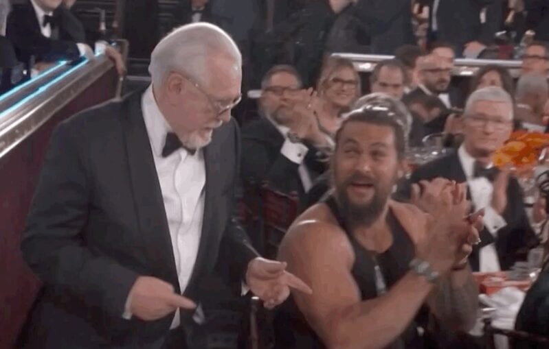 Jason Momoa Wore A Tank Top At The Golden Globes And The Internet Can’t Deal