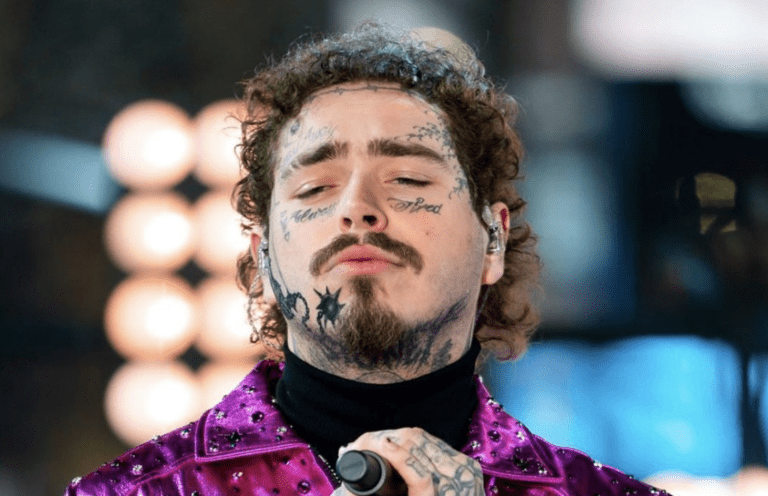 Post Malone Got A New Face Tattoo To Ring In The New Year
