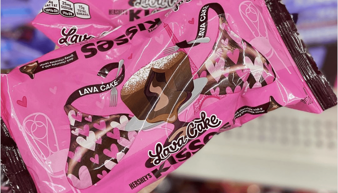 You Can Get Lava Cake Hershey’s Kisses Just In Time for Valentine’s Day