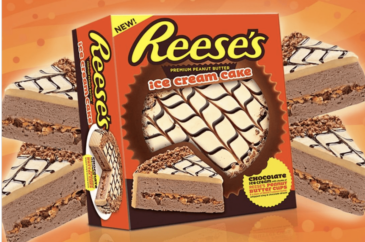 You Can Get A Reese’s Ice Cream Cake Complete With A Layer Of Reese’s Peanut Butter Cups