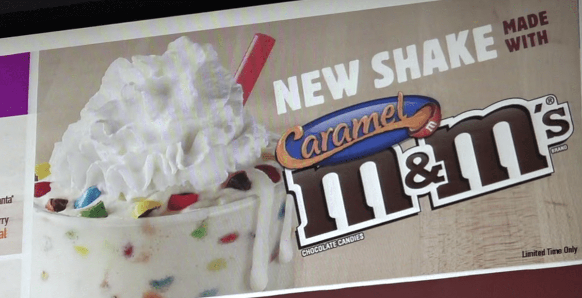 Burger King’s New Caramel M&M’s Shake is What Dreams Are Made Of