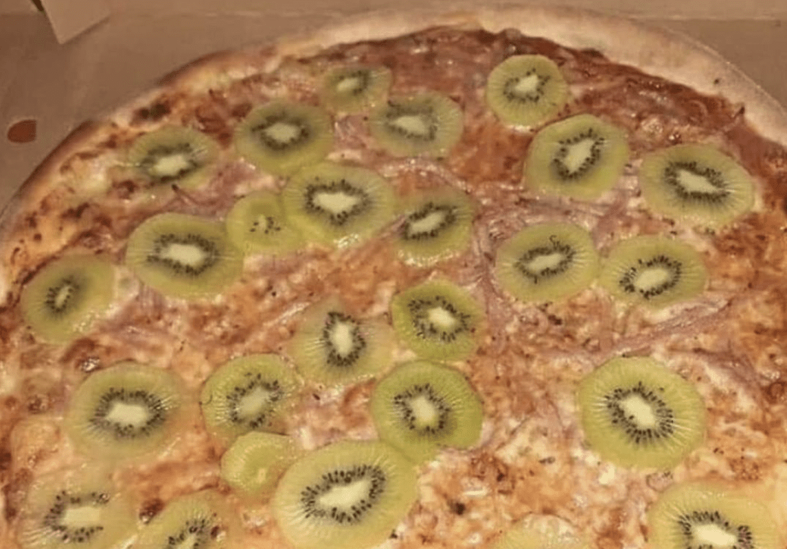 Kiwi On Pizza Is Here And I Am Not Sure How to Feel