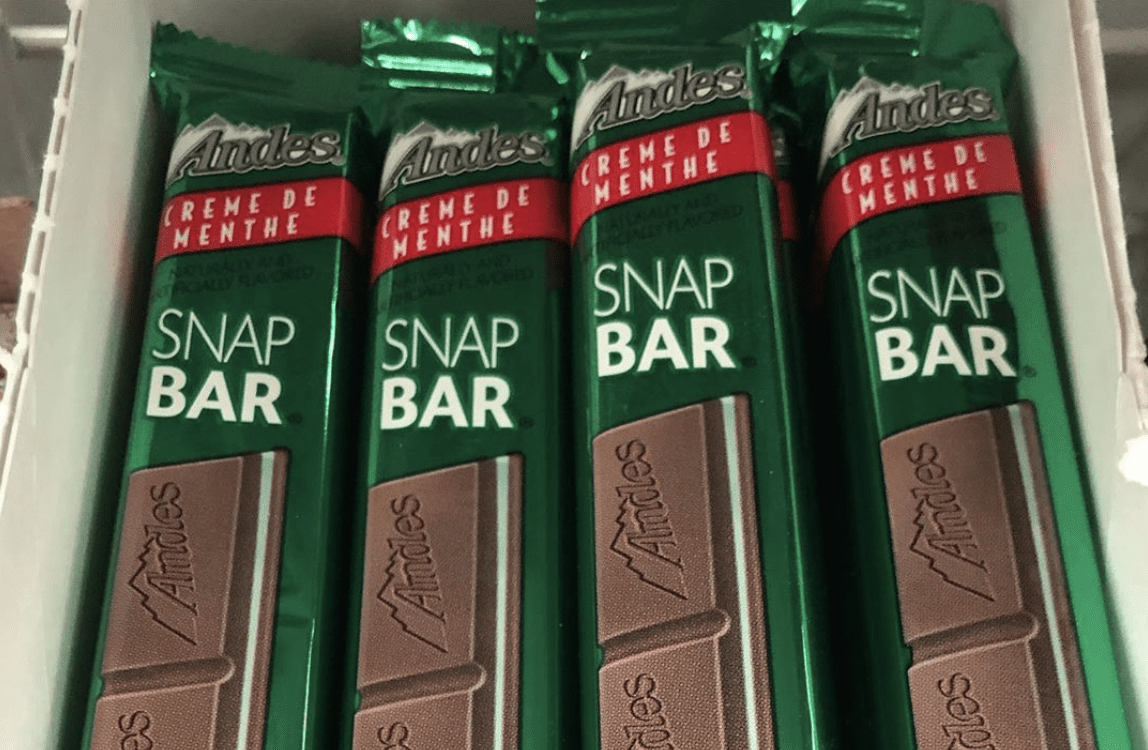 Andes Creme De Menthe Snap Bars Are Here and They May Just Be The Best Treat Ever