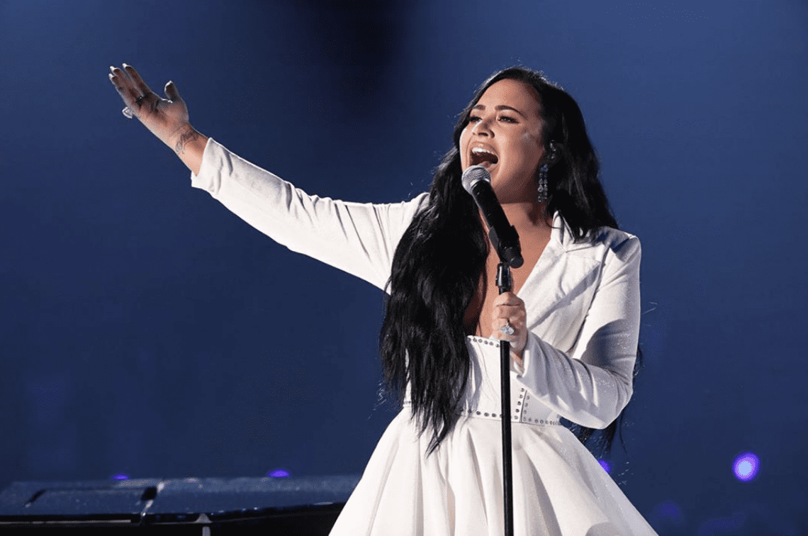 Demi Lovato Slayed Her Emotional Comeback Performance at The Grammys