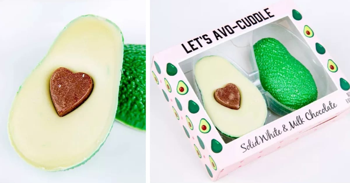 Target is Selling A $6 Chocolate Avocado for Valentine’s Day