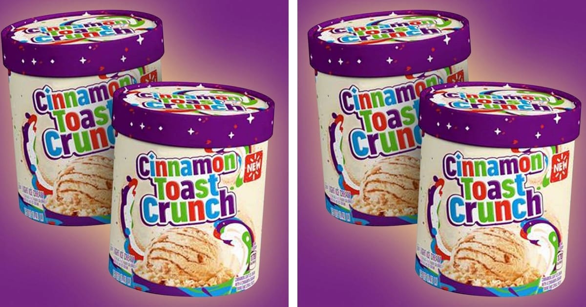 Cinnamon Toast Crunch Ice Cream Exists So Now We Can Have Ice Cream for Breakfast