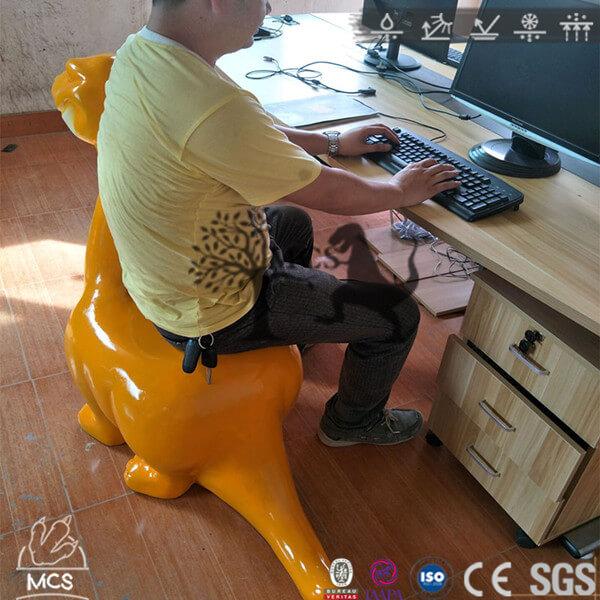 Move Over Exercise Balls You Can Now Get A Dinosaur Office Chair