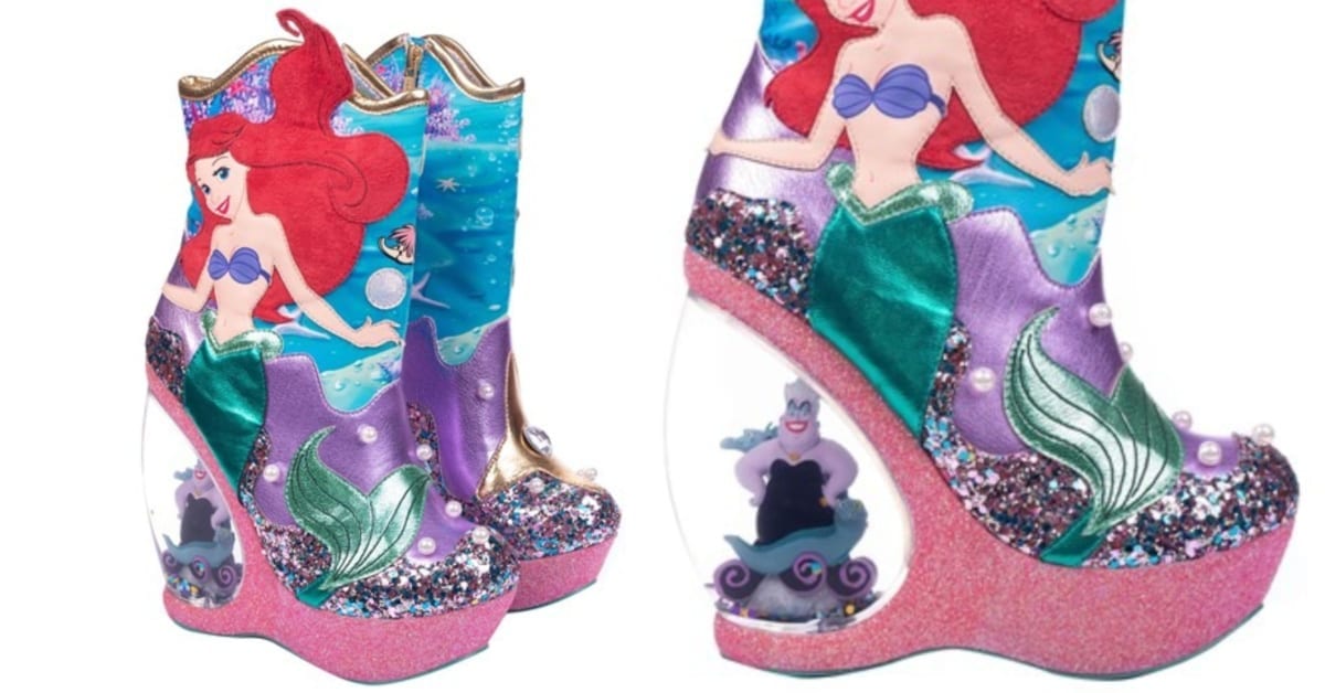 These Disney Princess Boots Are So Fancy, They Come with A Water Globe in The Heel