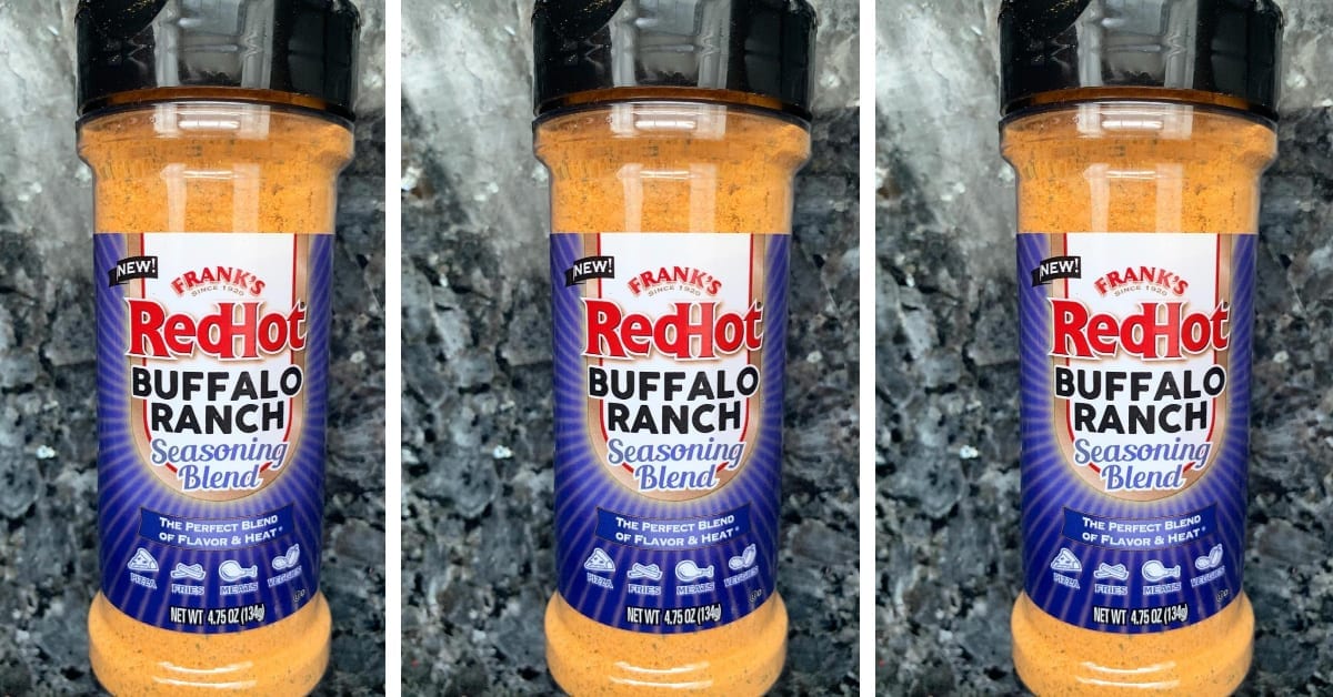 You Can Get Frank’s RedHot Buffalo Ranch Seasoning and Put It On Everything