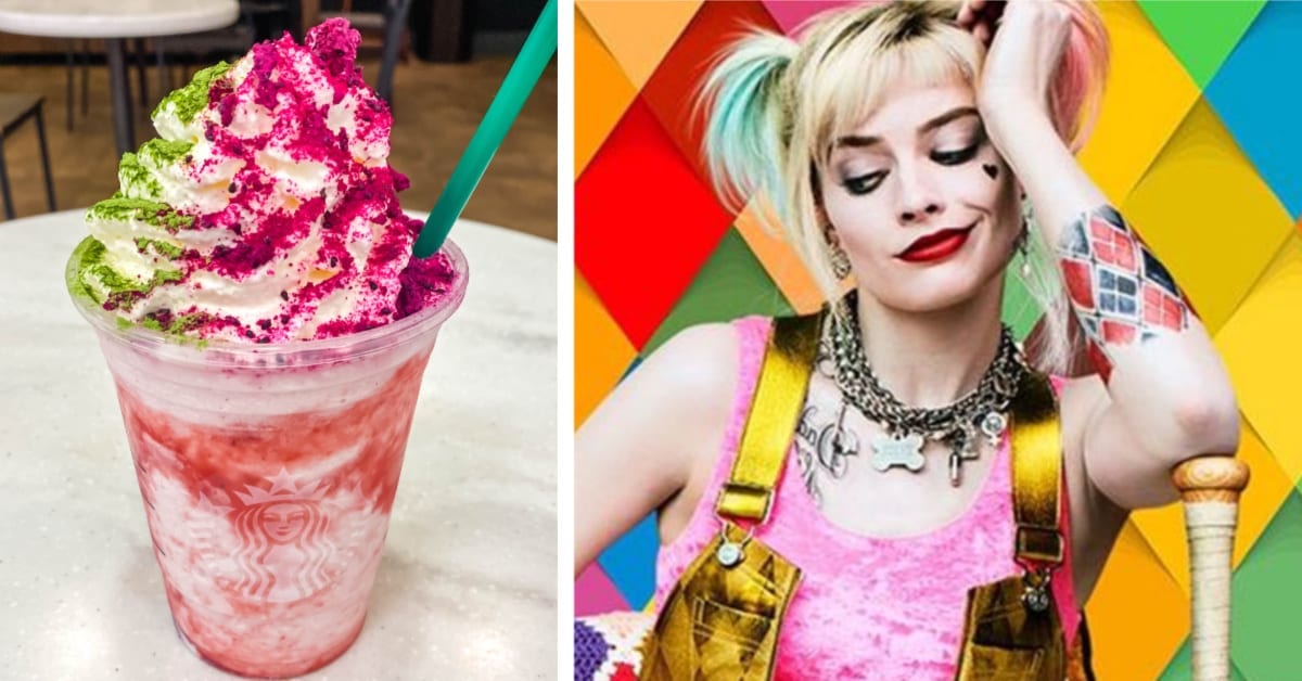You Can Get A Harley Quinn Frappuccino at Starbucks, Here’s How