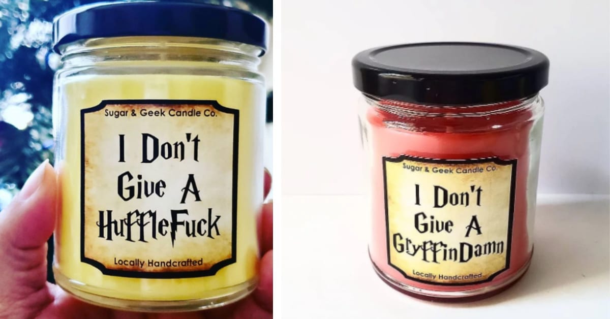 You Can Get An ‘I Don’t Give A HuffleF**k’ Candle That Smells Just Like Sugar Cookies