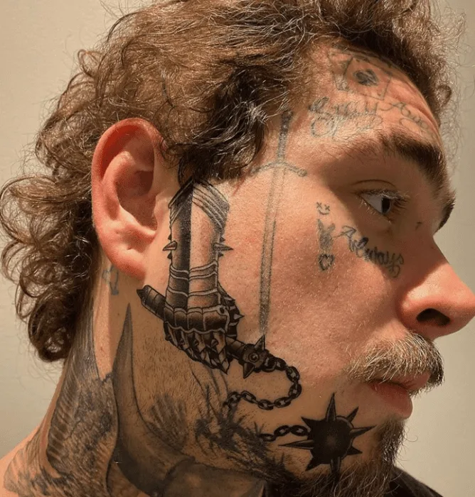 Celebrities who have face tattoos  Gallery  Wonderwallcom