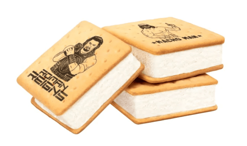 WWE Ice Cream Sandwiches Are Back And It’s Like Taking A Bite Out of My Childhood