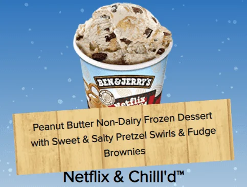 Ben & Jerry's Non-dairy Netflix & Chill'd Peanut Butter Frozen Dessert -  16oz : Target