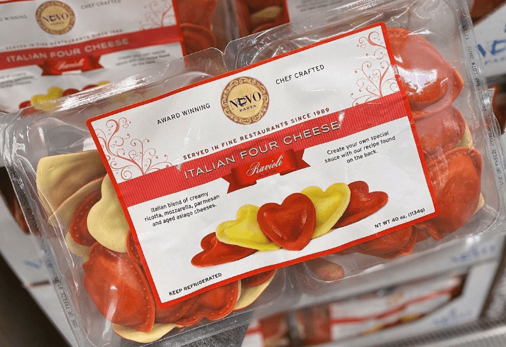 Costco Has Heart-Shaped Raviolis For A Dinner That is Love At First Bite