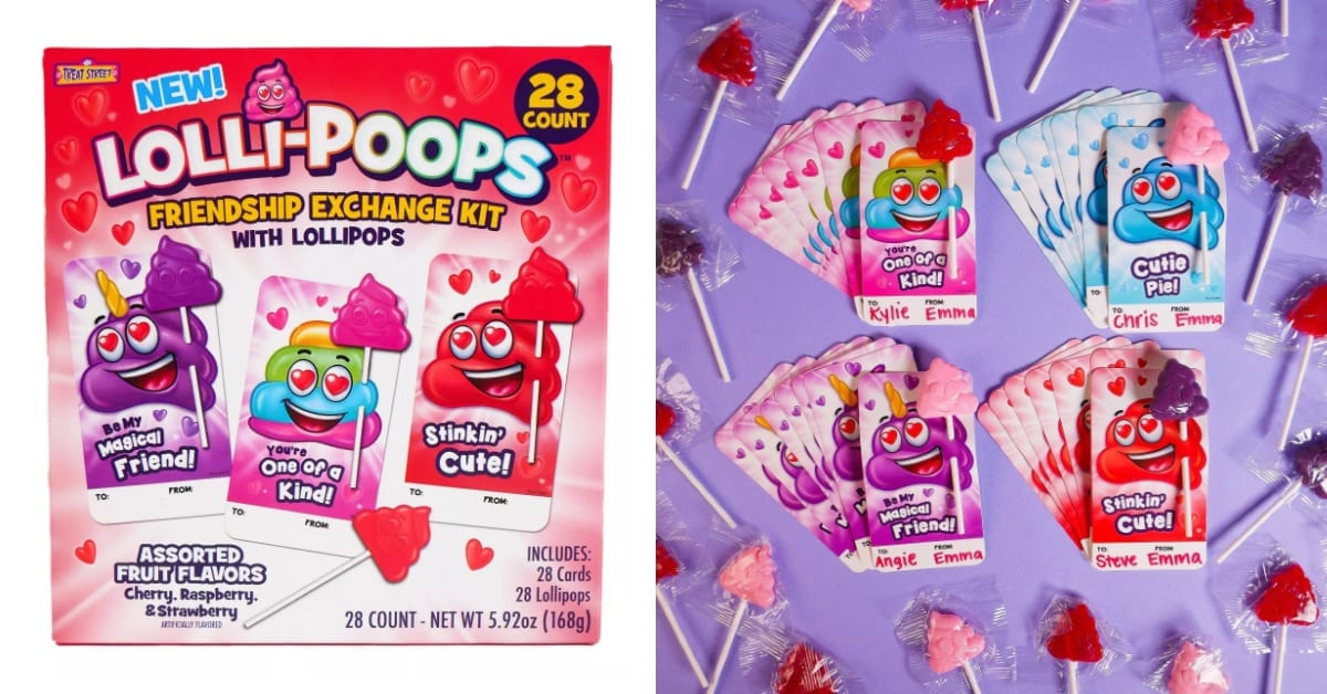 Lolli-Poops Valentine Kits Are Here and Kids Are Going to Love Them