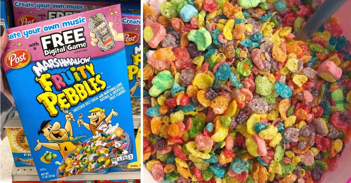 Marshmallow Fruity Pebbles Are Here and I’m Declaring Breakfast Is All-Day Long Now