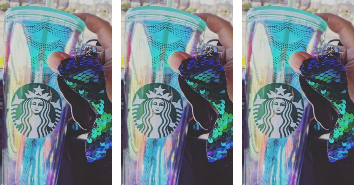 Starbucks Just Released A Mermaid Cup and I’m Swimming in Joy