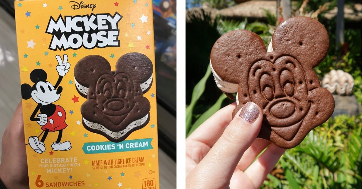 Mickey Mouse Ice Cream Sandwiches Are Here to Make Our Lives Magical