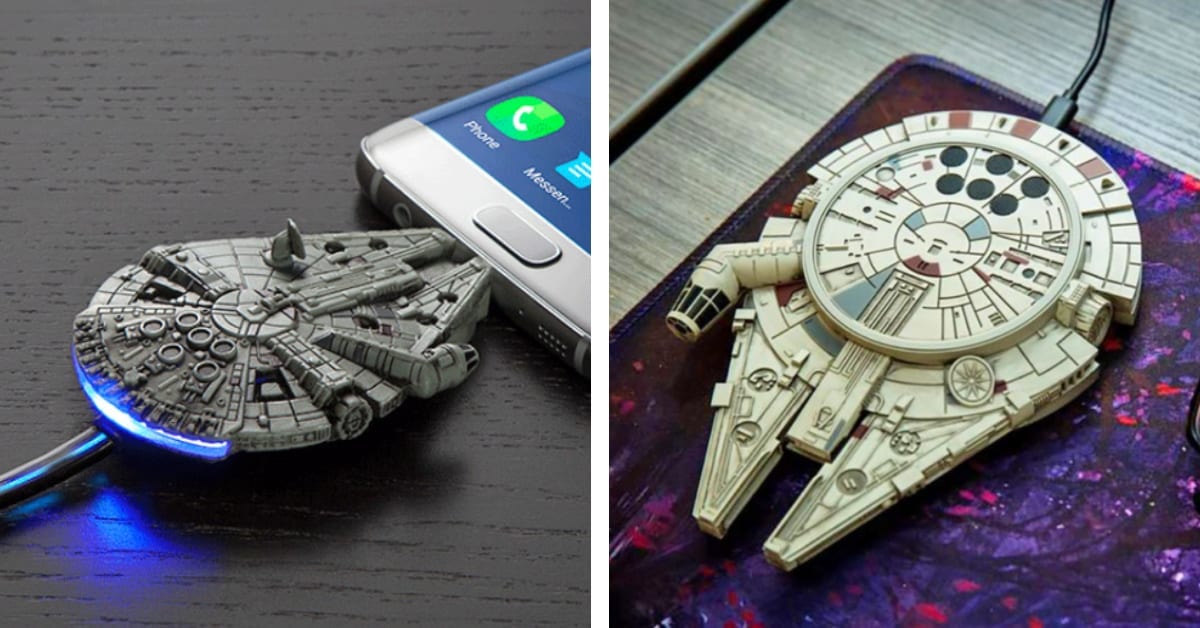 You Can Get A Millennium Falcon Phone Charger For The Person Who Loves Star Wars