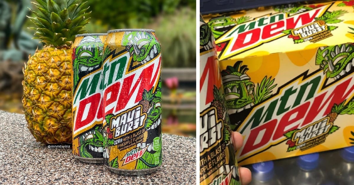 Mountain Dew Maui Burst Is Now A Permanent Flavor and I Am So Excited