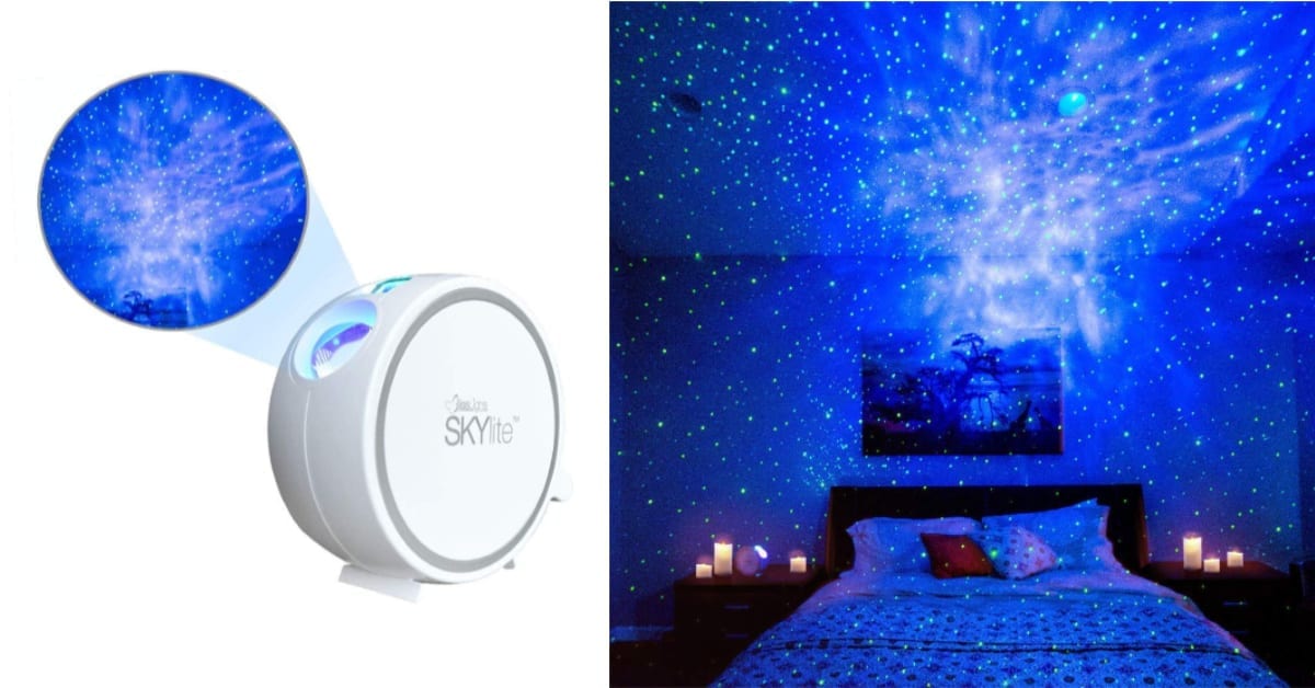 This Nightlight Allows You to Sleep Under A Drifting Nebula and Stars