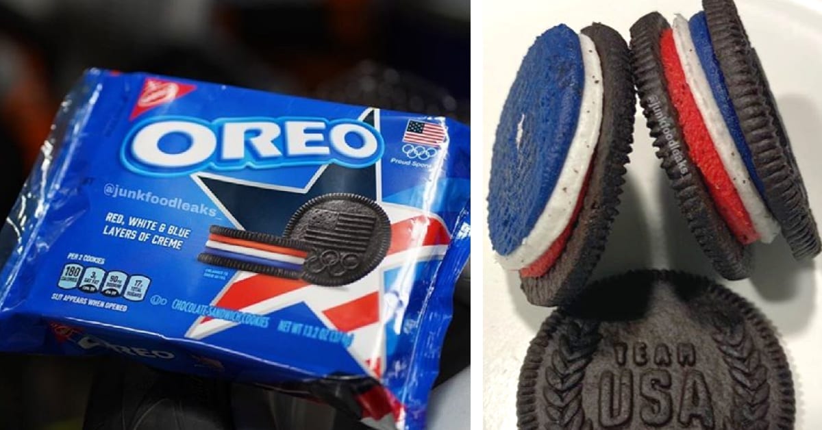 Red, White, And Blue Oreo Creme Cookies Are Coming Just In Time For The Summer Olympics