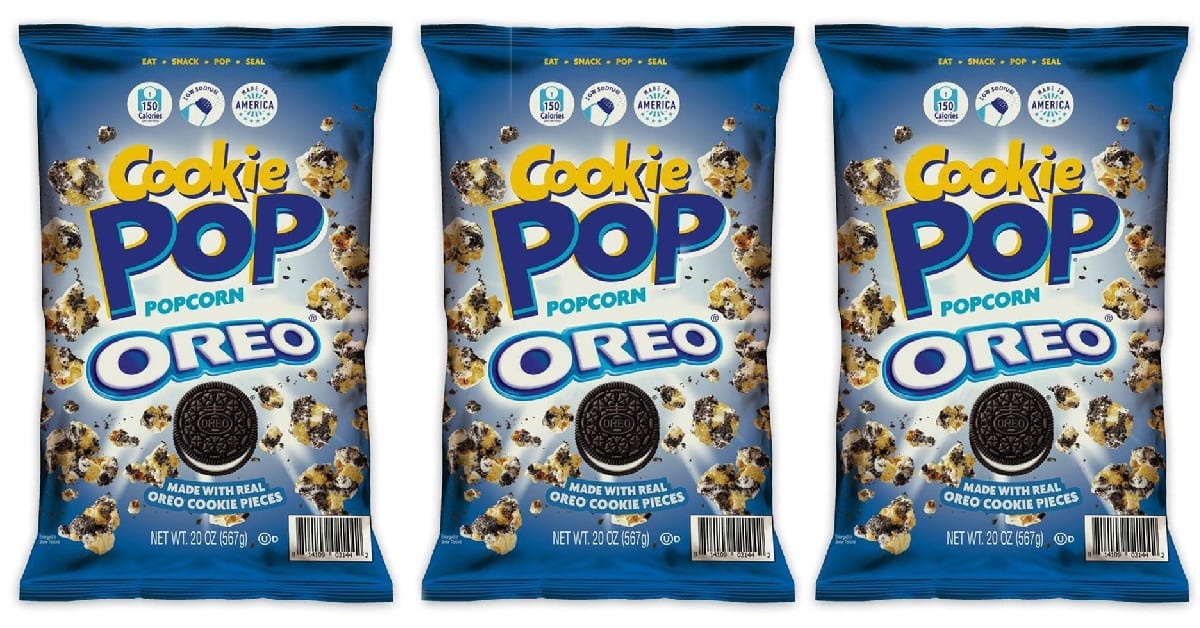 Sam’s Club Is Selling Popcorn Made with Real Oreo Cookie Pieces For The Ultimate Movie Night Snack