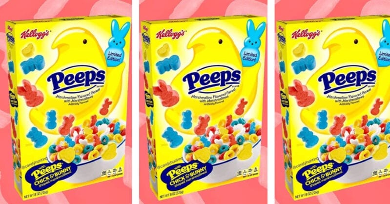 Peeps Cereal Is Coming Complete with Chick and Bunny Shaped Marshmallows