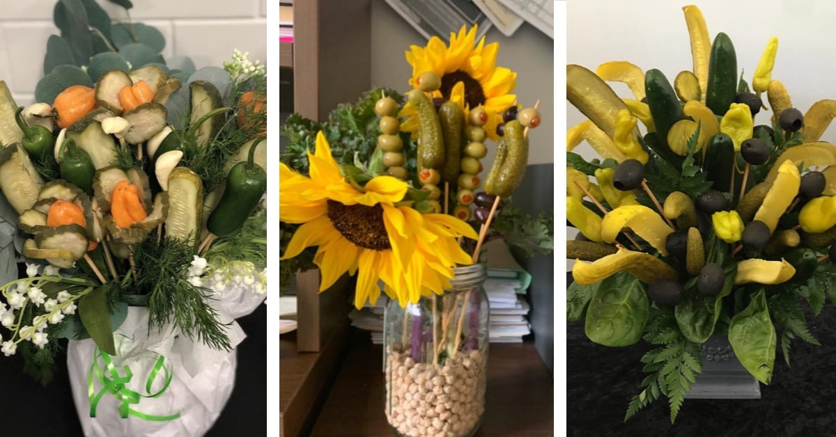 Move Over Roses, Pickle Bouquets Are Everything We Want for Valentine’s Day