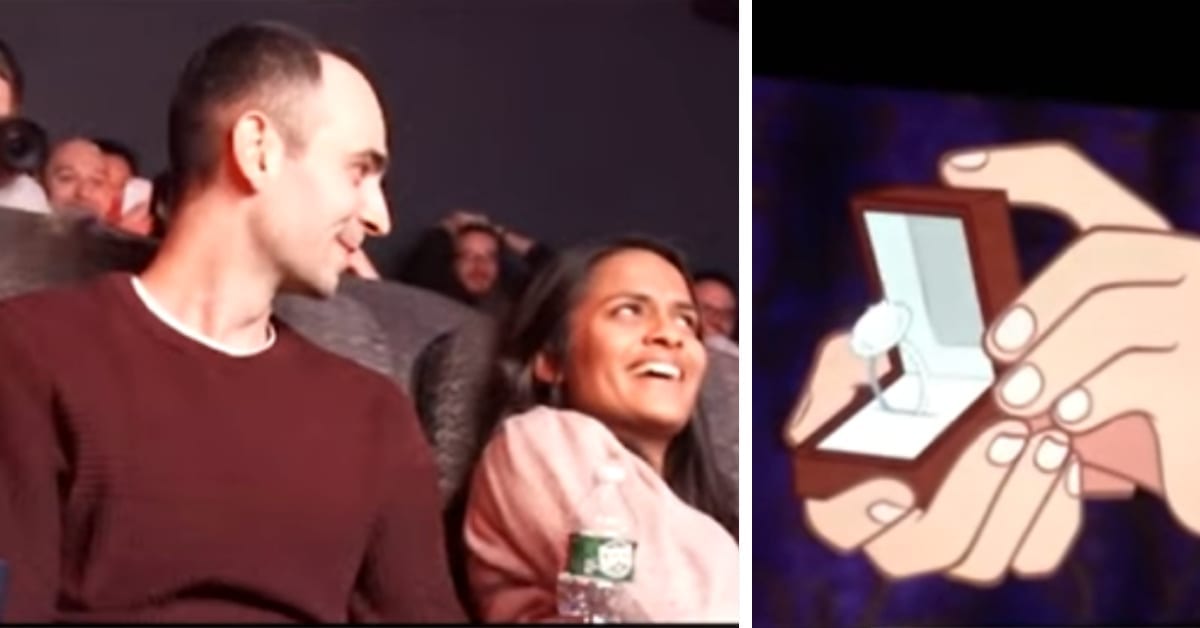 This Guy Changed The Ending To Sleeping Beauty So He Could Give The Most Magical Proposal Ever