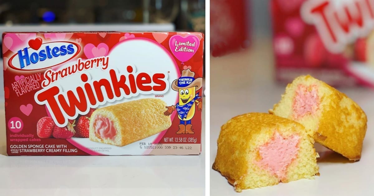 Strawberry Twinkies Are Here Just In Time For Valentine’s Day And I’m Tickled Pink