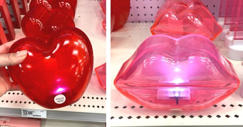 Target is Selling $12 Squishy Valentine Lights and I Love Them