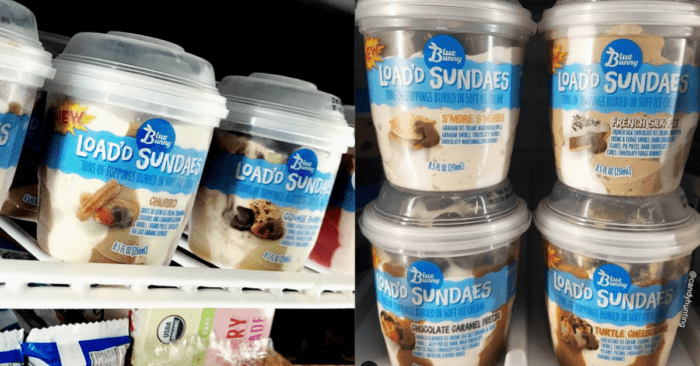 Blue Bunny's New Load'd Ice Cream Sundaes Are Loaded with Tiny ...