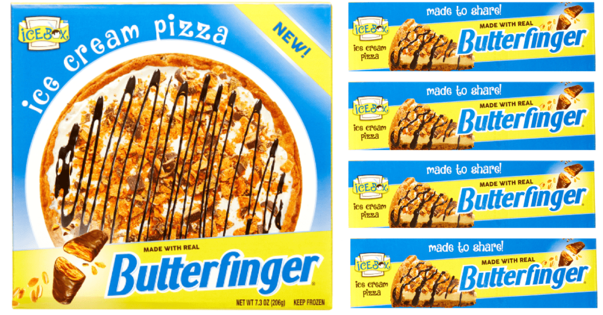 You Can Get A Butterfinger Ice Cream Pizza Delivered Straight To Your Door and I’m Ordering One Now