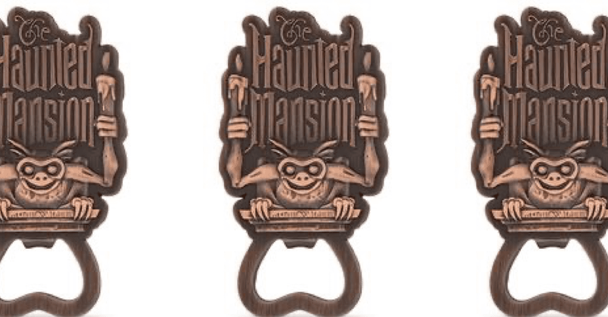 You Can Get A Magnetic Haunted Mansion Bottle Opener To Go Right On Your Fridge