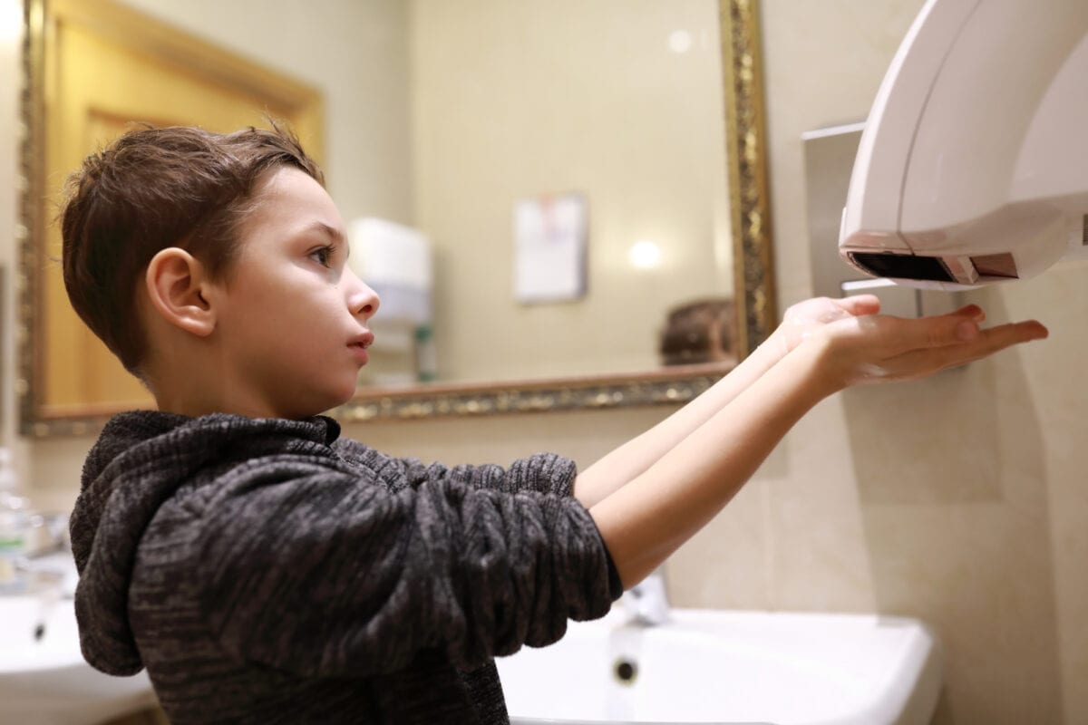 Scientists Say Hand Dryers Spread Bacteria So Bad, They Are A Public Health Risk