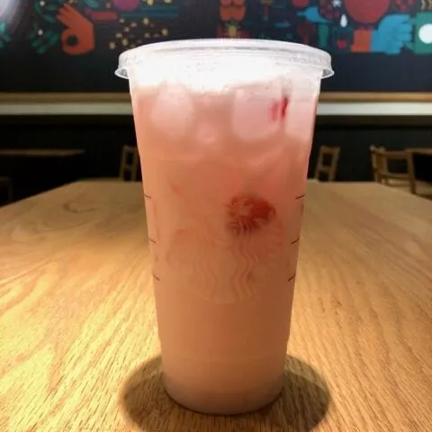 Pink Drink at Starbucks