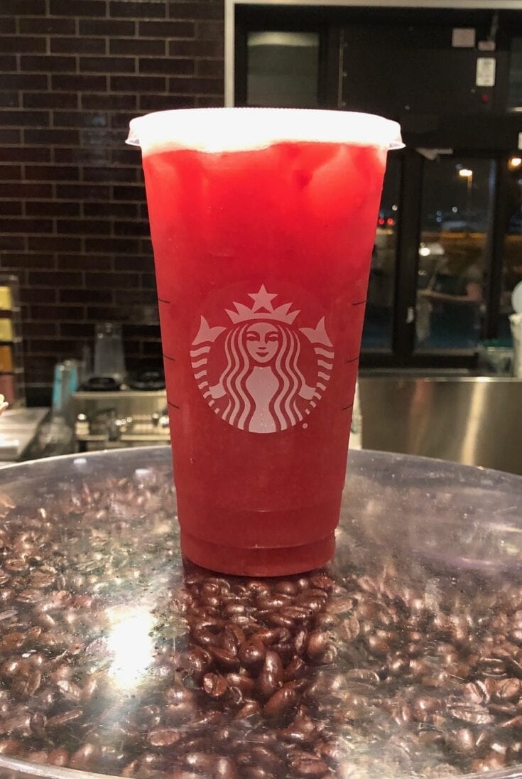 You Can Get A Red Drink At Starbucks That Tastes Like A Strawberry Smoothie